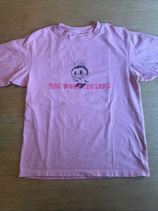 Uniqlo Other - Uniqlo Kids Light Pink Monsterland Graphic Tee